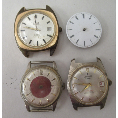 52 - Ten various mechanical wristwatches: to include a Zurich and a Limit