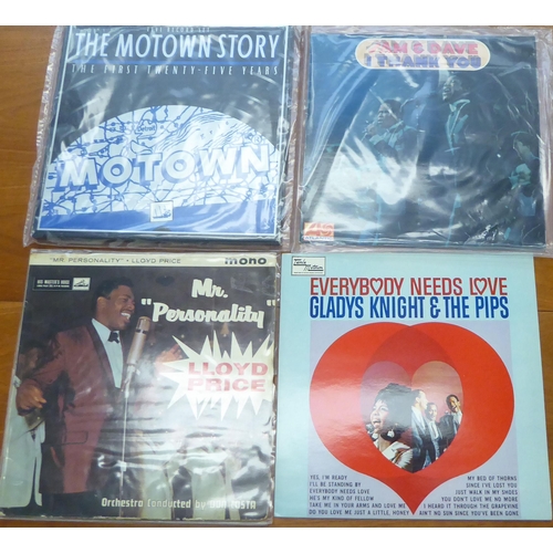 64 - Vinyl records, Motown: to include Lloyd Price Mr Personality