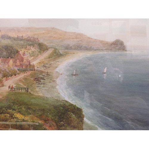 173 - Walter H Sweet - 'Budleigh Salterton, Devon'  watercolour  bears a signature  9.5