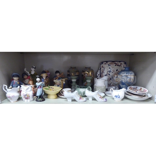 229 - Decorative ceramics and ornaments: to include a Royal Doulton china figure 'Simone'  HN2378&nbs... 