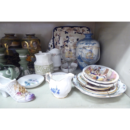 229 - Decorative ceramics and ornaments: to include a Royal Doulton china figure 'Simone'  HN2378&nbs... 