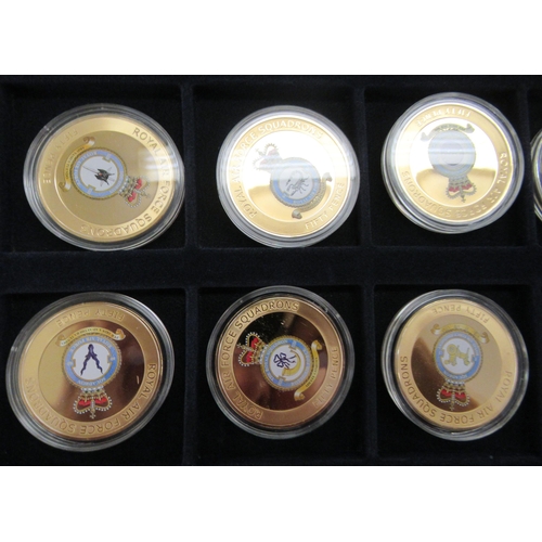 139 - Uncollated proof coins: to include the 75th VE Day silver proof trio  cased with a certificate ... 