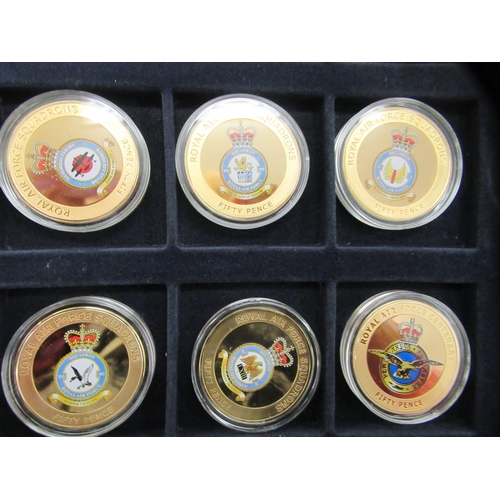 139 - Uncollated proof coins: to include the 75th VE Day silver proof trio  cased with a certificate ... 