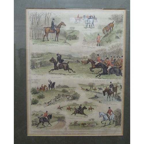 174 - After Jalland - a series of three late Victorian coloured hunting prints; and one similar  10