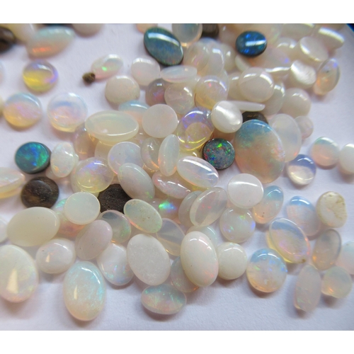 18 - A quantity of small opal beads 