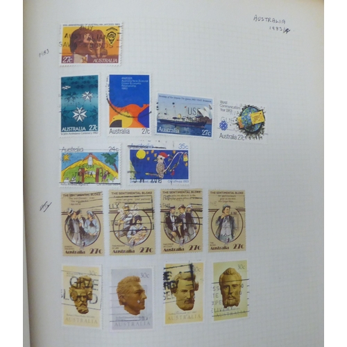 209 - An uncollated collection of used postage stamps 