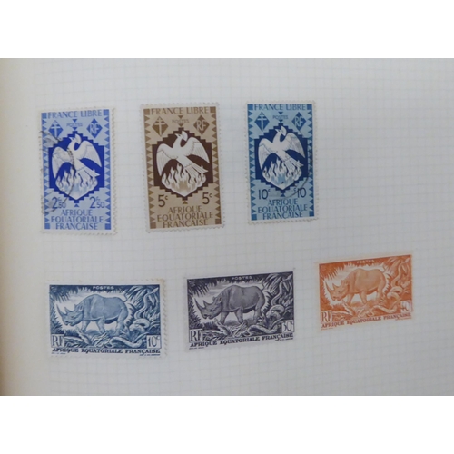 209 - An uncollated collection of used postage stamps 