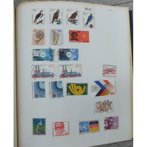 209 - An uncollated collection of used postage stamps 