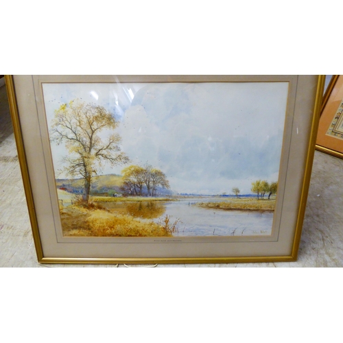 252 - Three works by Arthur Willett - titled landscapes  watercolours  bearing signatures  13