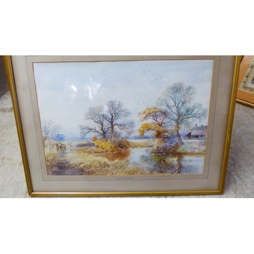 252 - Three works by Arthur Willett - titled landscapes  watercolours  bearing signatures  13