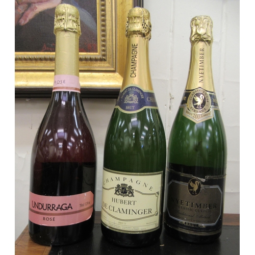 278 - Champagne and sparkling wine: to include a bottle of Louvel Fontaine Champagne Brut 