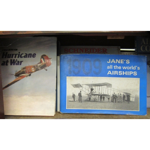 282 - Books, aviation related: to include 'De Havilland' by Gordon Bain and 'Lancaster' by Ken Delve 