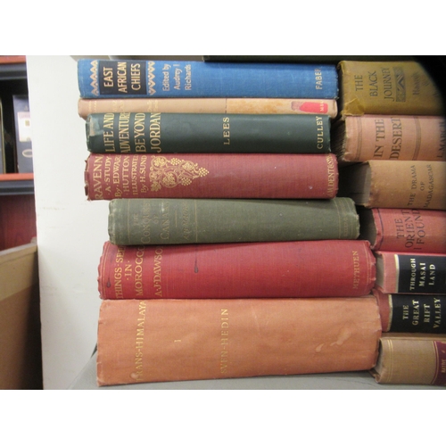 283 - Books, 19th and 20thC travel related: to include 'Through Masai Land' by Joseph Thomson and 'Things ... 