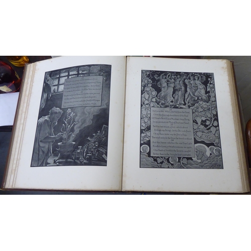 284 - Book: 'Rubaiyat of Omar Khayyam' with printed plates, illustrations after Elihu Vedder