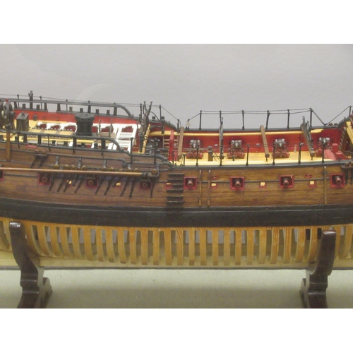 119 - A table-top model of 'Pandora' a copy of the 24 gun frigate 1779  33