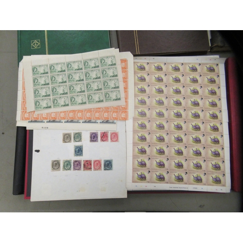 205 - Uncollated postage stamps, mainly Commonwealth issues