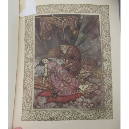 213 - Books: Edmund Dulac 'Picture Book for the French Red Cross' with printed illustrations; and 'Rubaiya... 