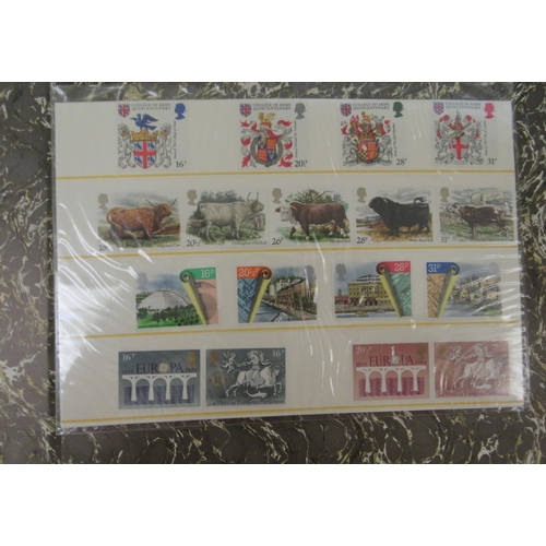 294 - Uncollated postage stamps, Channel Islands and British issues: to include unused mint