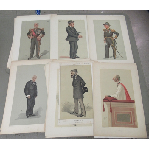 98 - Over two hundred Vanity Fair, Spy prints  approx. 13