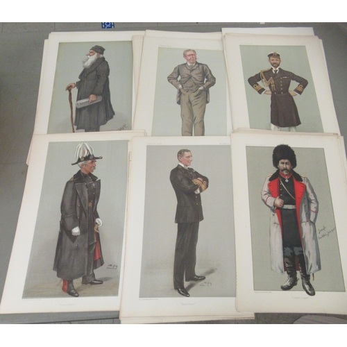 98 - Over two hundred Vanity Fair, Spy prints  approx. 13