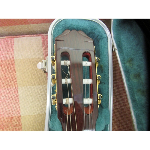 59 - An Aria AC-35 Concert Classical accoustic guitar  cased 