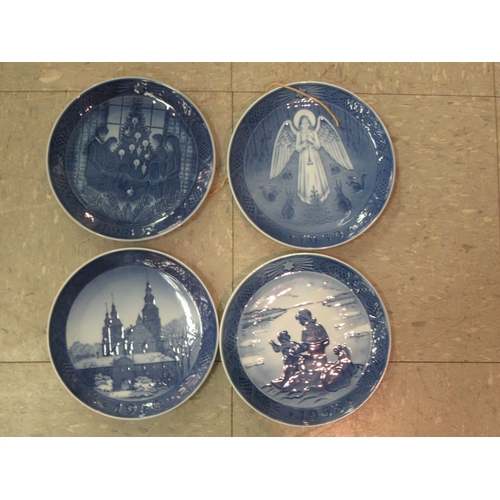 133 - Forty-two Royal Copenhagen porcelain Christmas plates  6