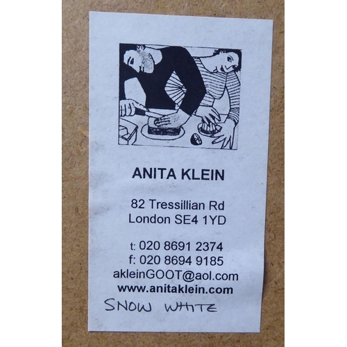 116 - After Anita Klein - three framed Limited Edition monochrome prints  bearing signatures & labels ... 