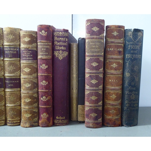 256 - Books, 19thC fiction and others: to include 'Pride & Prejudice' by Jane Austin; and 'Star-land' ... 