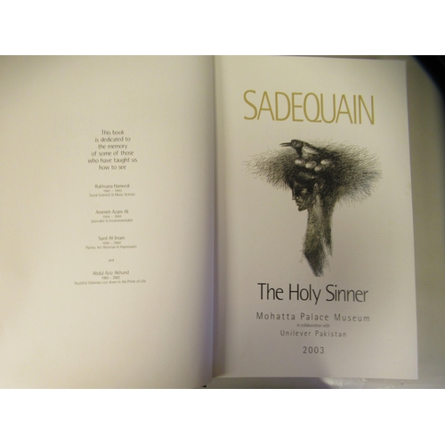 350 - Book: 'Sadequain - The Holy Sinner'  Editors: Abdul Hamid Akhund, Faviada Munavarjahan Said and Ichr... 