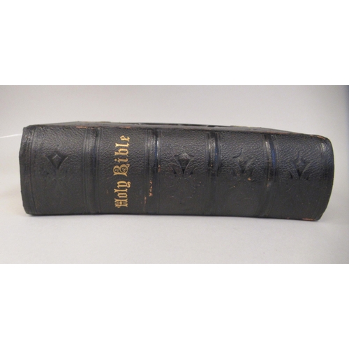 359 - Book: a late 19thC edition of 'The National Comprehensive Family Bible' edited by Rev. John Edie wit... 