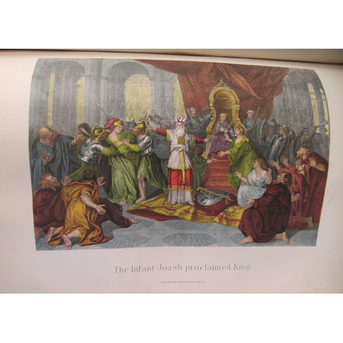 359 - Book: a late 19thC edition of 'The National Comprehensive Family Bible' edited by Rev. John Edie wit... 