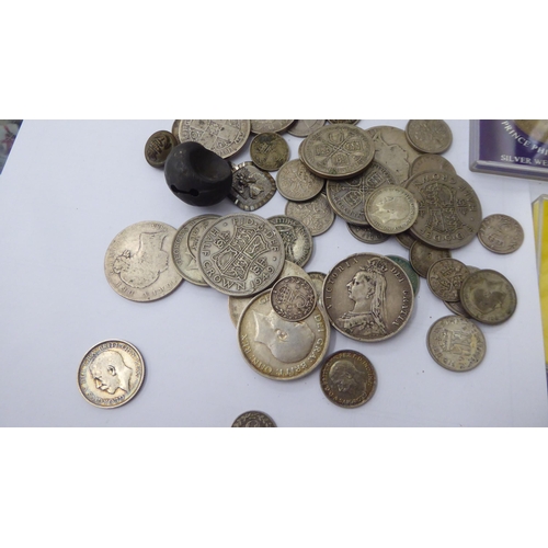 392 - Uncollated coins: to include Victorian silver examples 