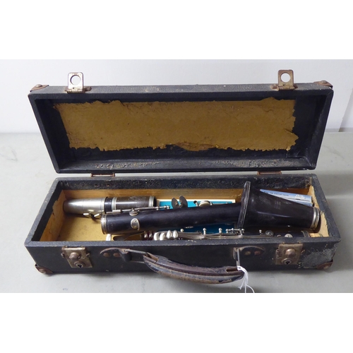 48 - A Boosey & Hawkes Westminster clarinet, in a carrying case 