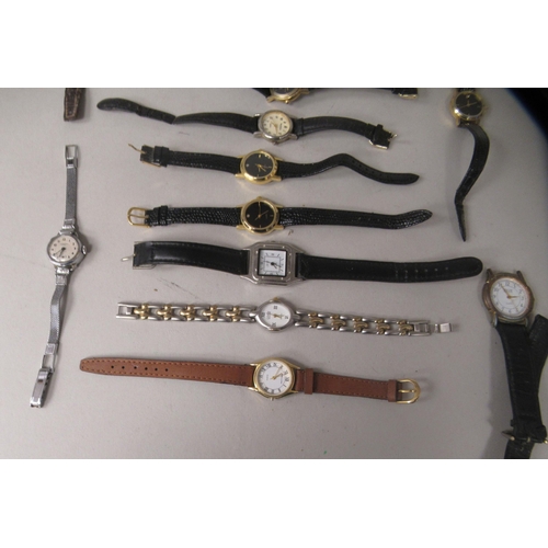 76 - Wristwatches: to include a Rostini; and an Ingersoll 