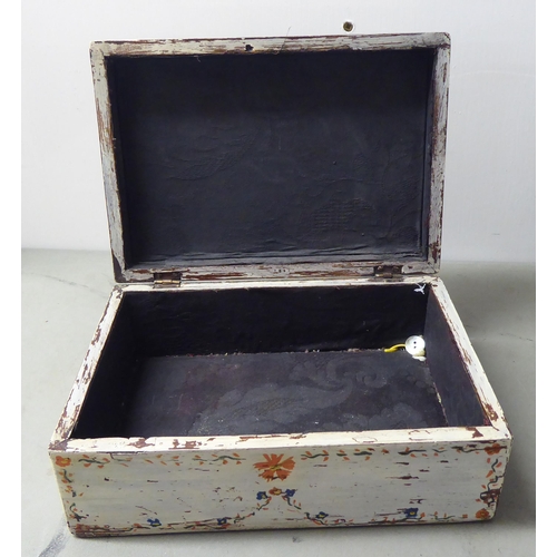 89 - Four 19thC and later boxes: to include a mother-of-pearl inlaid rosewood jewellery box  3