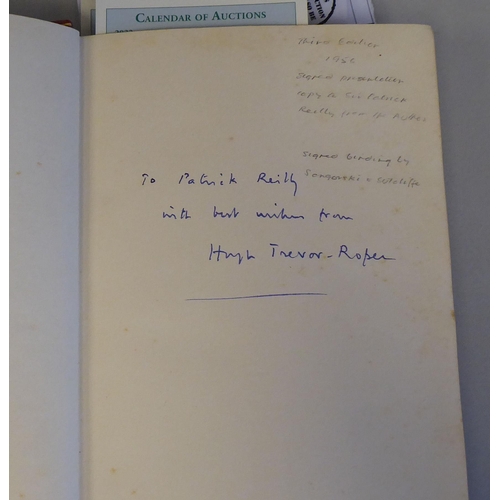 106 - Book: 'Last Days of Hitler' by Hugh Trevor-Roper, Third Edition published by Macmillan & Co 1956... 