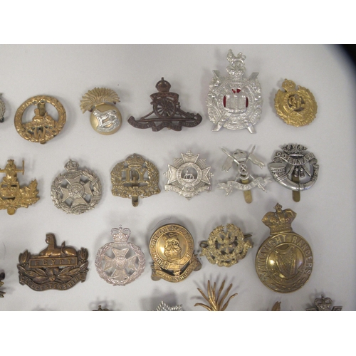 167 - Approx. fifty military cap badges and other insignia, some copies: to include The Glider Pilot Regt.... 