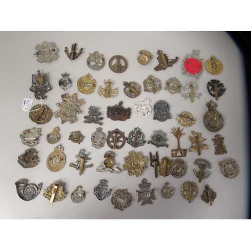 167 - Approx. fifty military cap badges and other insignia, some copies: to include The Glider Pilot Regt.... 