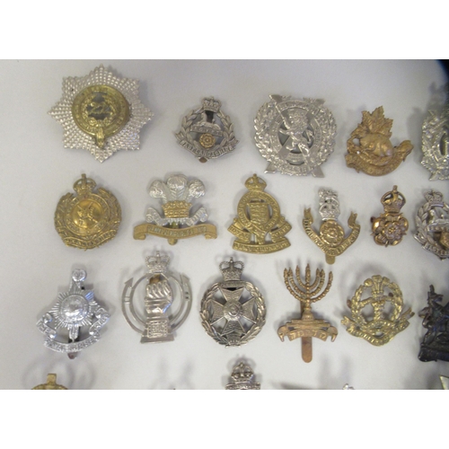 216 - Approx. fifty military cap badges and other insignia, some copies: to include 10 Royal Hussars; The ... 