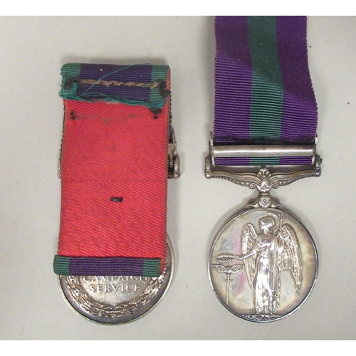 262 - A Queen Elizabeth II General Service medal with a Cyprus bar on the ribbon, inscribed S/23307080 Pte... 