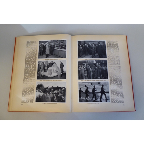 45 - Book: 'Adolf Hitler' Bilder aus dem Leben des Fuhrers, published by 1936 with numerous applied monoc... 