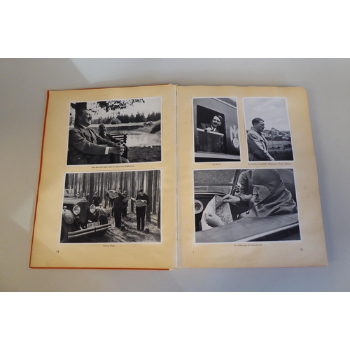 45 - Book: 'Adolf Hitler' Bilder aus dem Leben des Fuhrers, published by 1936 with numerous applied monoc... 