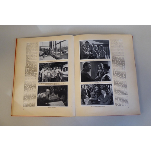 45 - Book: 'Adolf Hitler' Bilder aus dem Leben des Fuhrers, published by 1936 with numerous applied monoc... 