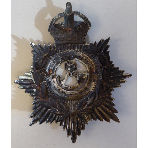 58 - A Durham 1st Volunteer Battalion helmet plate (Please Note: this lot is subject to the statement mad... 