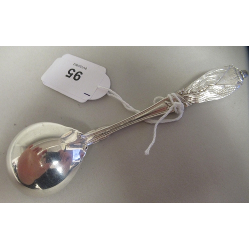 95 - A Tiffany & Co Sterling silver Christopher Columbus souvenir spoon 