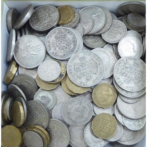 2 - Uncollated Victorian post 1947 pre decimal British coins&nbsp;