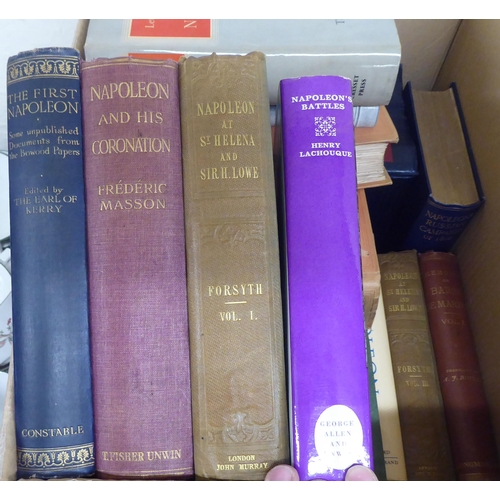 26 - Books, Napoleon themed: to include 'Bonaparte in Egypt' by J.Christopher Herald; and 'Europe - The R... 