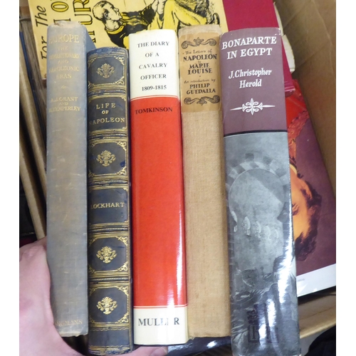 26 - Books, Napoleon themed: to include 'Bonaparte in Egypt' by J.Christopher Herald; and 'Europe - The R... 
