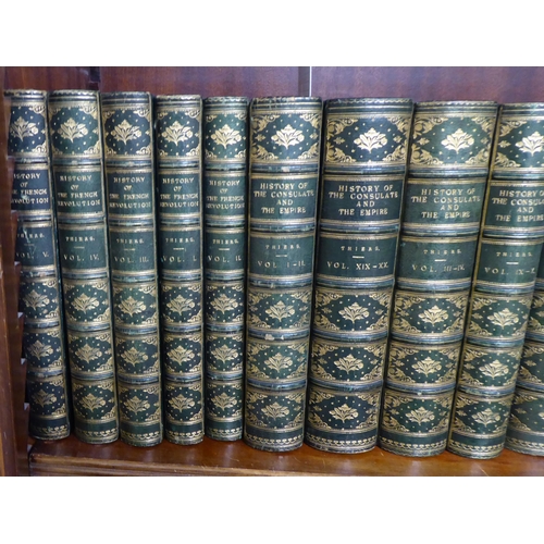 30 - Books, uncollated volumes of 'The History of The Consulate and The Empire'; and 'The History of the ... 