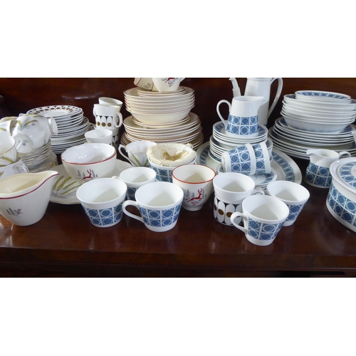 42 - 1970s/1980s china tableware: to include Crown Devon Stockholm pattern Royal Tuscan Charade pattern a... 